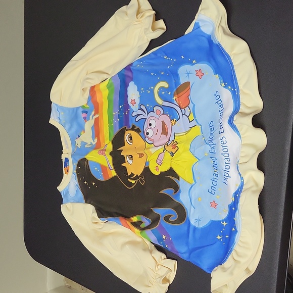 Nickelodeon Pajamas Nick Jr Yellow Long Sleeve Fairytale Dora The